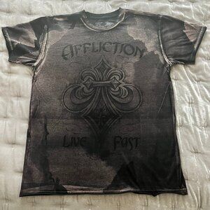 Affliction Men T-shirt EUC